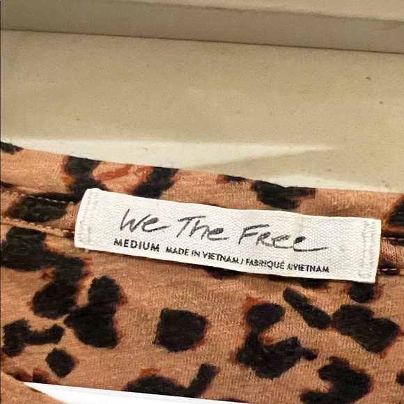 We The Free by FP Leopard Print T-Shirt - Picture 3 of 3
